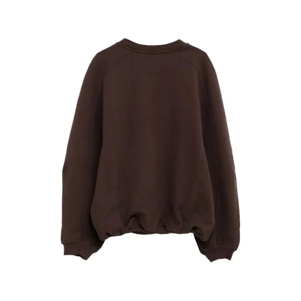 Jacquemus Men Ruban Sweatshirt With Logo Appliqué